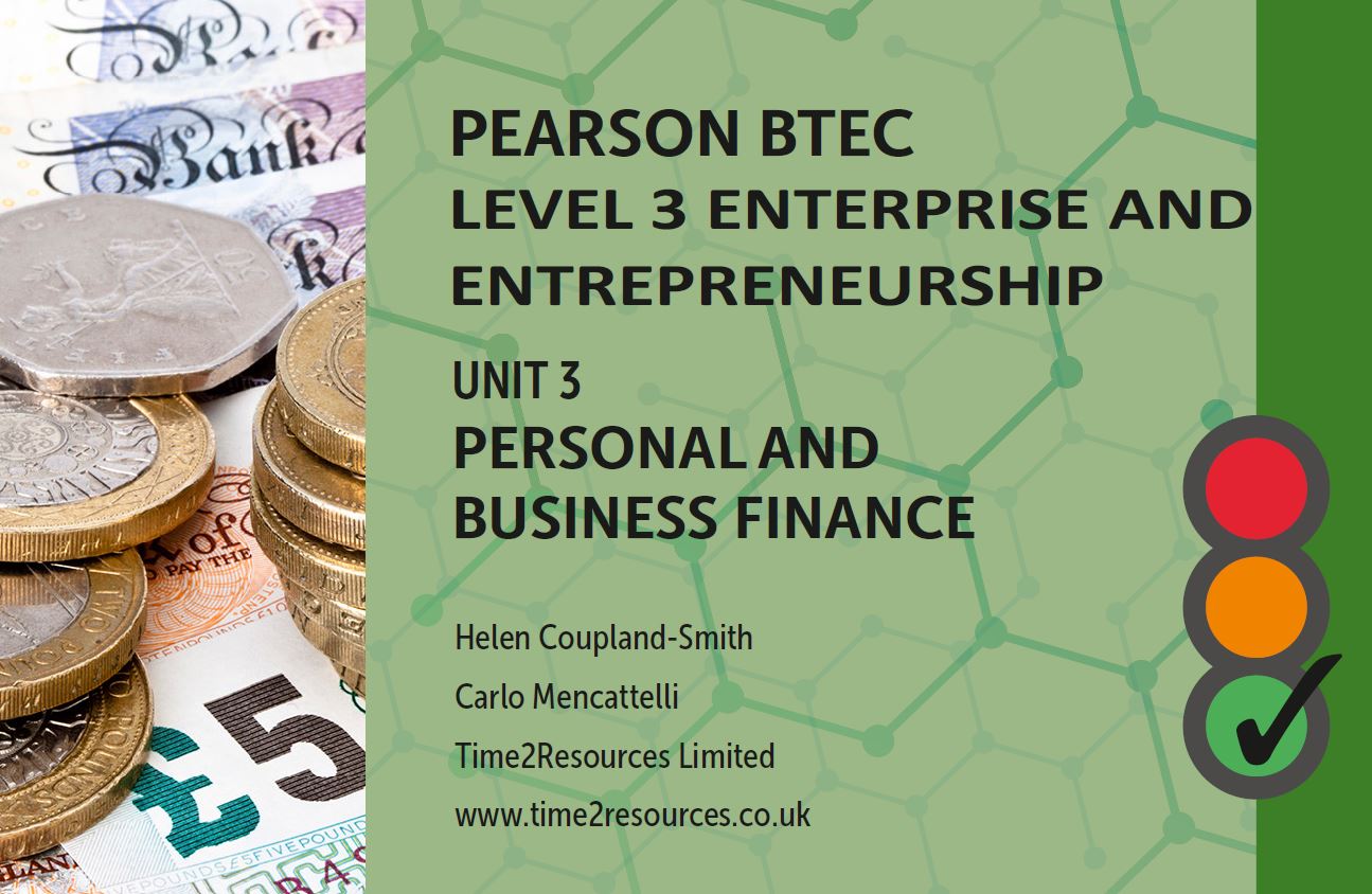 Pearson BTEC Level 3 Enterprise And Entrepreneurship Revision Day POA